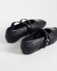Tommy Jeans Tommy Jeans Baisley real premium leather ballet flats in black - 3