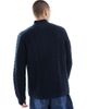 Tommy Jeans Tommy Jeans cable knit 1/4 zip sweater in navy - 4