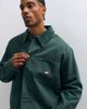 Tommy Jeans Tommy Jeans canvas jacket with corduroy collar in dark green - 2