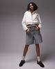 Tommy Jeans Tommy Jeans cotton bomber jacket in off white - 3