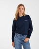 Tommy Jeans Tommy Jeans cotton classic logo crewneck sweatshirt in navy - 1