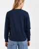 Tommy Jeans Tommy Jeans cotton classic logo crewneck sweatshirt in navy - 4