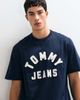 Tommy Jeans Tommy Jeans cotton new classics logo t-shirt in navy - 4