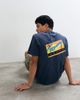 Tommy Jeans Tommy Jeans cotton subway logo relaxed fit t-shirt in navy - 3