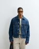 Tommy Jeans Tommy Jeans denim trucker jacket in dark wash blue-Navy - 1