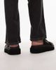 Tommy Jeans Tommy Jeans double strap buckle sandals in black - 2