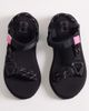 Tommy Jeans Tommy Jeans Eva chunky sandals with rope detail in black - 3