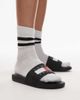 Tommy Jeans Tommy Jeans flag logo slides in black - 1