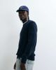 Tommy Jeans Tommy Jeans flag logo slim fit sweater in navy - 2