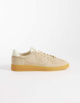 Tommy Jeans Tommy Jeans greenwich suede sneakers in beige-Neutral