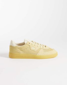 Tommy Jeans Tommy Jeans greenwich suede sneakers in light yellow-Neutral