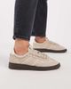Tommy Jeans Tommy Jeans Greenwich suede sneakers with ribbon laces in sand - 1