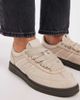 Tommy Jeans Tommy Jeans Greenwich suede sneakers with ribbon laces in sand - 3