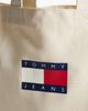 Tommy Jeans Tommy Jeans Heritage flag canvas tote bag in beige-Neutral - 2