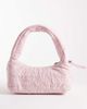 Tommy Jeans Tommy Jeans icon logo puffer shoulder bag in pink - 4
