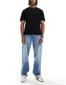 Tommy Jeans Tommy Jeans Jamie relaxed straight leg jeans in washed blue