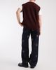 Tommy Jeans Tommy Jeans Jamie relaxed straight leg jeans with all-over crest logo in dark wash-Navy - 2