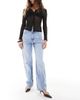 Tommy Jeans Tommy Jeans Layla slim straight jeans in light wash-Blue - 1