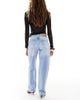 Tommy Jeans Tommy Jeans Layla slim straight jeans in light wash-Blue - 2