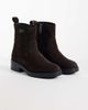 Tommy Jeans Tommy Jeans Lisa real suede soft sole boots in dark brown - 2