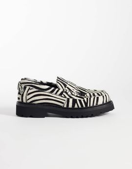 Tommy Jeans Tommy Jeans loafers in zebra print-Multi