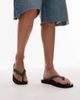 Tommy Jeans Tommy Jeans logo flip flops in black - 1
