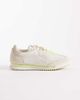 Tommy Jeans Tommy Jeans low profile runner sneakers in ivory-White - 2