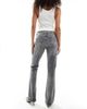 Tommy Jeans Tommy Jeans Maddie mid rise bootcut flared jeans in washed black - 2