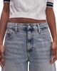 Tommy Jeans Tommy Jeans Mia relaxed bermuda denim shorts in bleached wash-Blue - 3