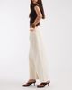 Tommy Jeans Tommy Jeans mid rise baggy pleated jeans in cream-White - 3