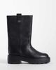 Tommy Jeans Tommy Jeans Miya premium leather mid boots in black - 1