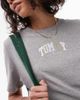 Tommy Jeans Tommy Jeans multicolor varsity logo t-shirt in gray - 3