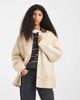 Tommy Jeans Tommy Jeans oversized chore jacket in beige-Neutral - 1