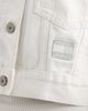 Tommy Jeans Tommy Jeans oversized cropped denim trucker jacket in white - 4