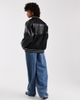 Tommy Jeans Tommy Jeans oversized flag logo varsity jacket in black - 2