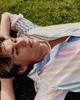 Tommy Jeans Tommy Jeans oxford shirt in blue/green stripes-White - 3