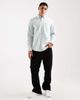 Tommy Jeans Tommy Jeans oxford shirt in green stripes - 2
