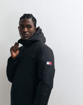 Tommy Jeans Tommy Jeans padded polyester jacket in black