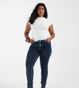 Tommy Jeans Tommy Jeans Plus ultra high rise skinny jeans in blue-Black