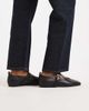 Tommy Jeans Tommy Jeans real leather ballerina flats with buckles in black - 4