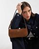 Tommy Jeans Tommy Jeans real suede shoulder bag in tan-Neutral - 3