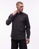 Tommy Jeans Tommy Jeans regular long sleeve oxford shirt in black - 1