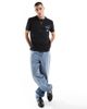 Tommy Jeans Tommy Jeans regular signature back print t-shirt in black and blue - 4
