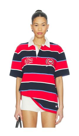 Tommy Jeans Tommy Jeans Relaxed Bold Stripe Rugby