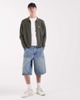 Tommy Jeans Tommy Jeans relaxed zip through cardigan in khaki-Green - 2
