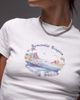 Tommy Jeans Tommy Jeans romantic tropics graphic t-shirt in white - 4