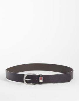 Tommy Jeans Tommy Jeans Ryan leather belt in brown