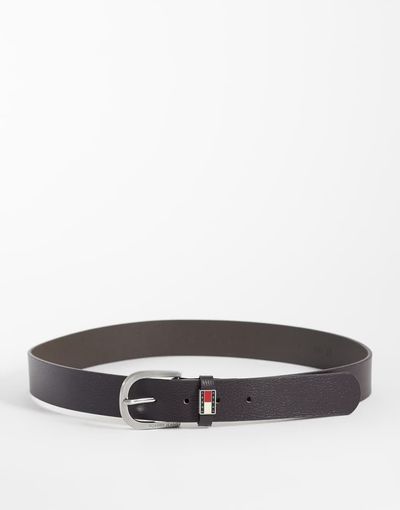 Tommy Jeans Tommy Jeans Ryan leather belt in brown