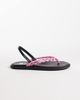 Tommy Jeans Tommy Jeans sandals with rope detailing in pink - 1
