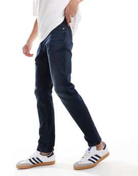 Tommy Jeans Tommy Jeans scanton slim jeans in dark denim wash-Navy